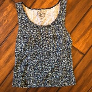 Floral tank top